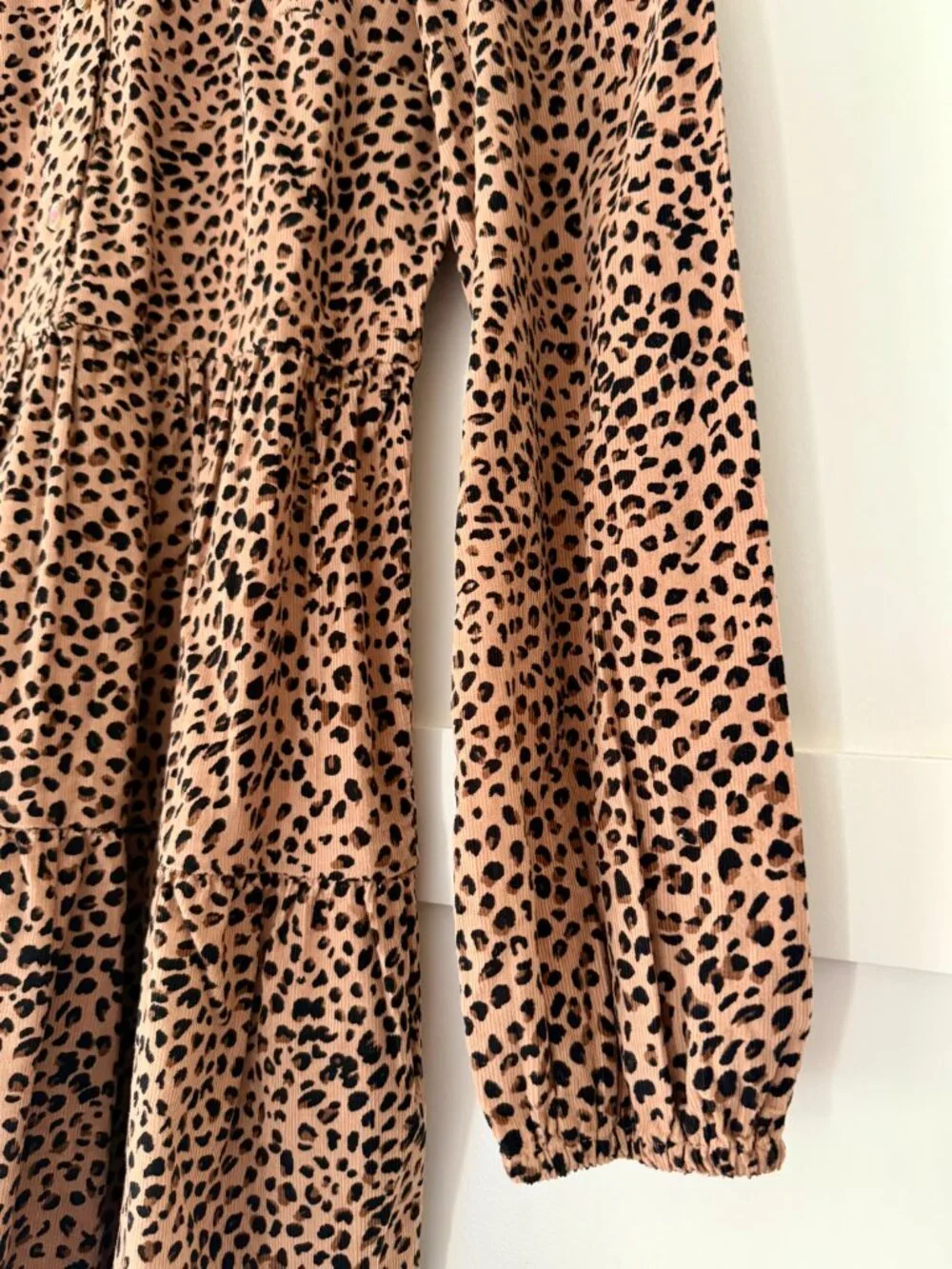 NWT Crewcuts J.Crew Girls Leopard Dress Size 14